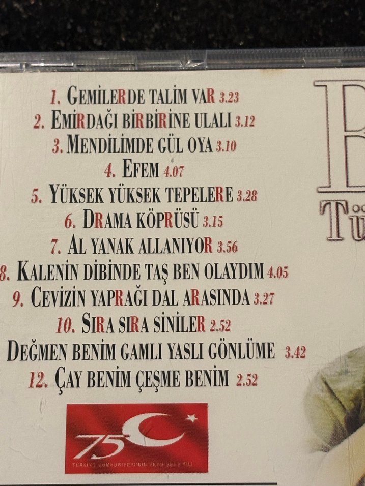 Beyaz - Türküler CD Albümü - Görsel 3