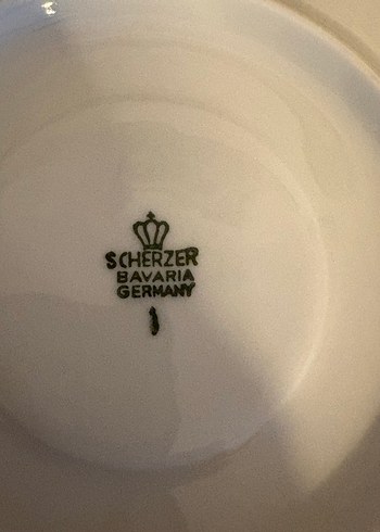 Gri Çiçek Desenli Beyaz Porselen Fincan - Görsel 4