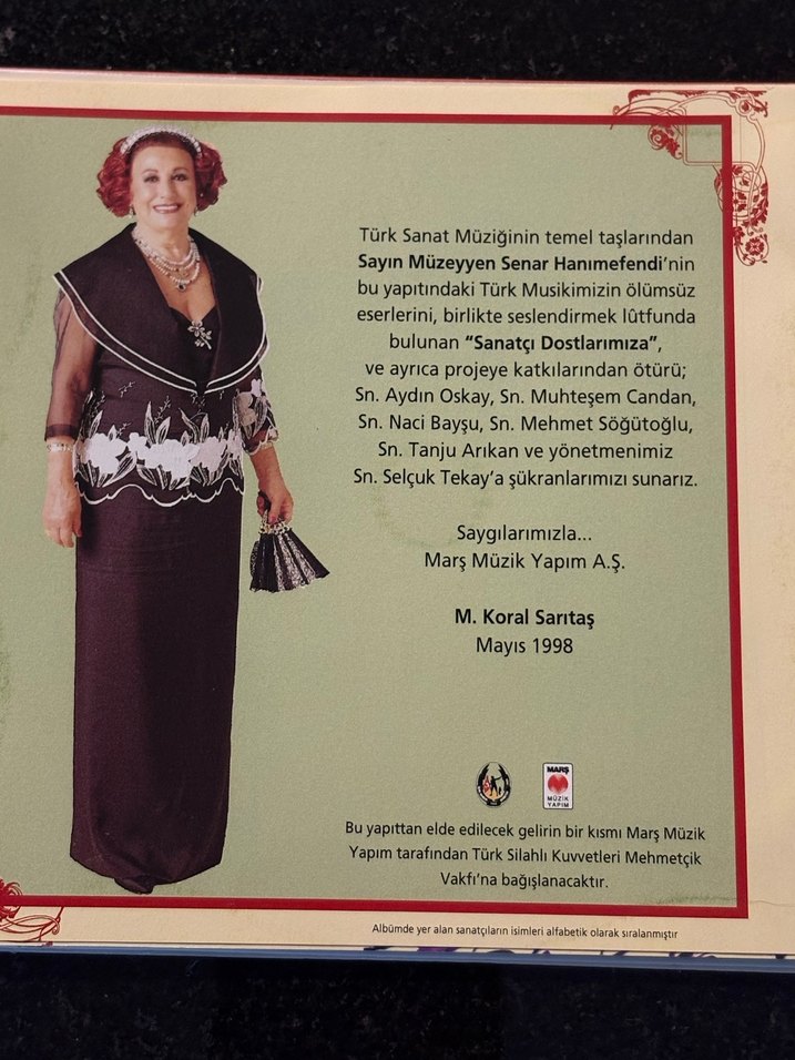 Müzeyyen Senar ile Bir Ömre Bedel Albümü - Görsel 5