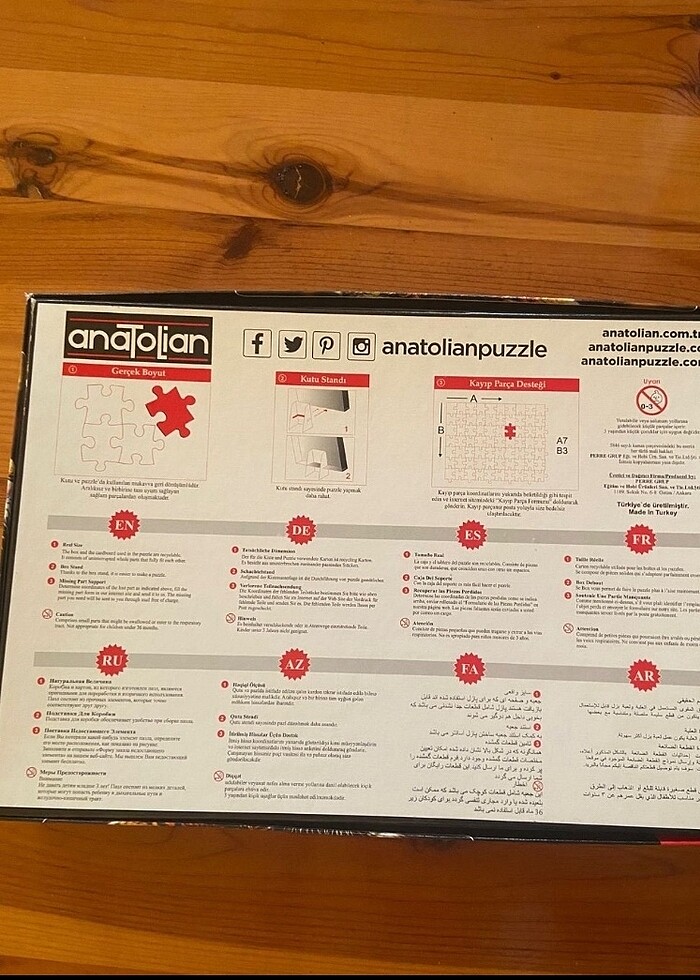 1000 Parça Vahşi Kaplan Puzzle - Görsel 2