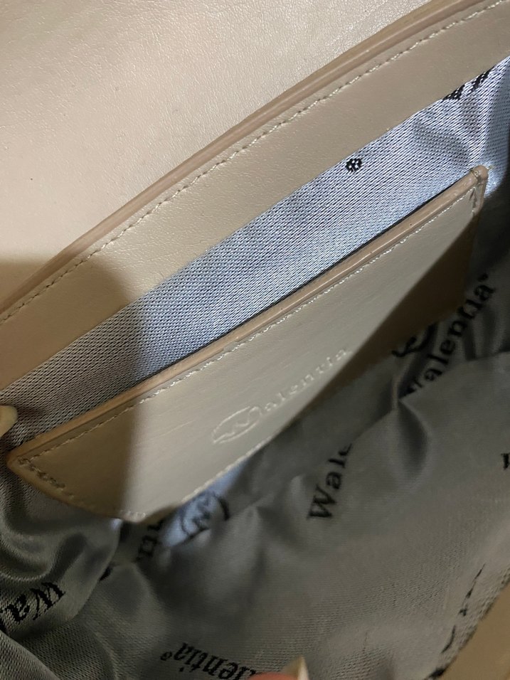 Bej Deri Kemer Detaylı Kadın Çanta - Görsel 4