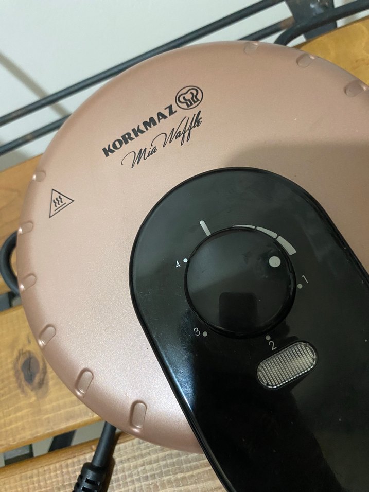 Korkmaz Mia Rosagold Waffle Makinesi A319-03 - Görsel 3