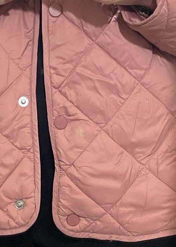 Pastel Pembe Düğmeli Kadın Ceket - Görsel 3