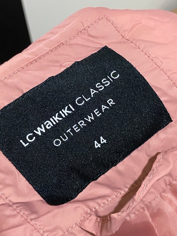 Pastel Pembe Düğmeli Kadın Ceket - Görsel 4