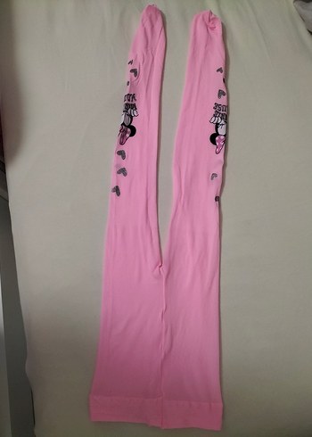 LCW Disney Minnie mouse lisanslı ince külotlu çorap - Görsel 2