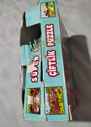 Renkli Çiftlik Temalı Çocuk Yapbozu - Görsel 5