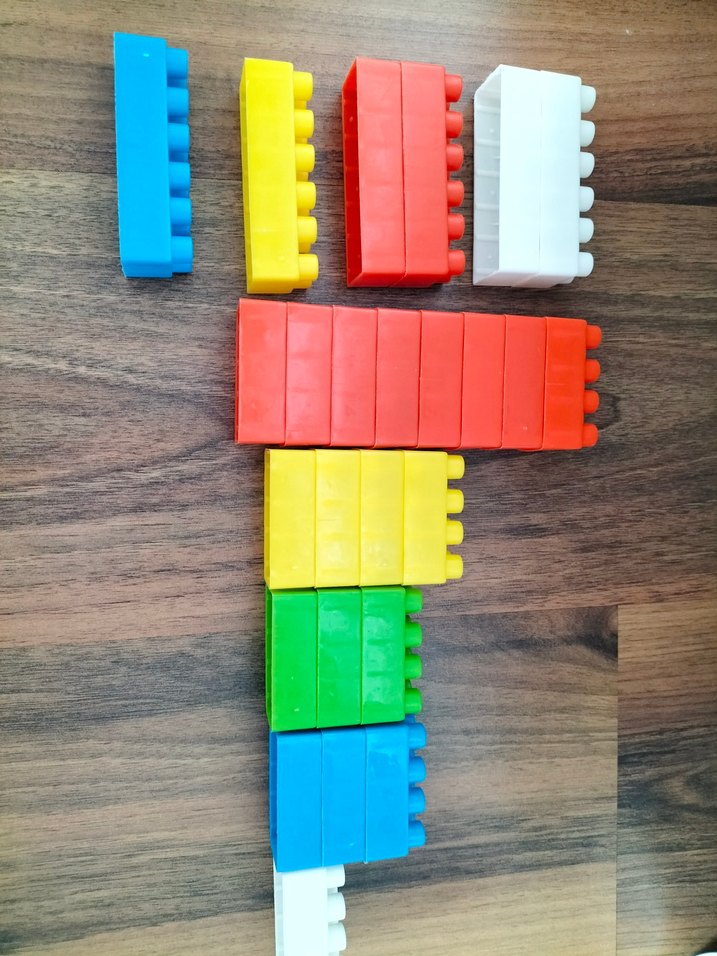 Renkli Bloklu Oyuncak Tren - Görsel 3