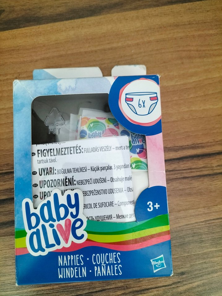 Baby Alive 3'lü bebek bezi kutulu ve sıfır - Görsel 2