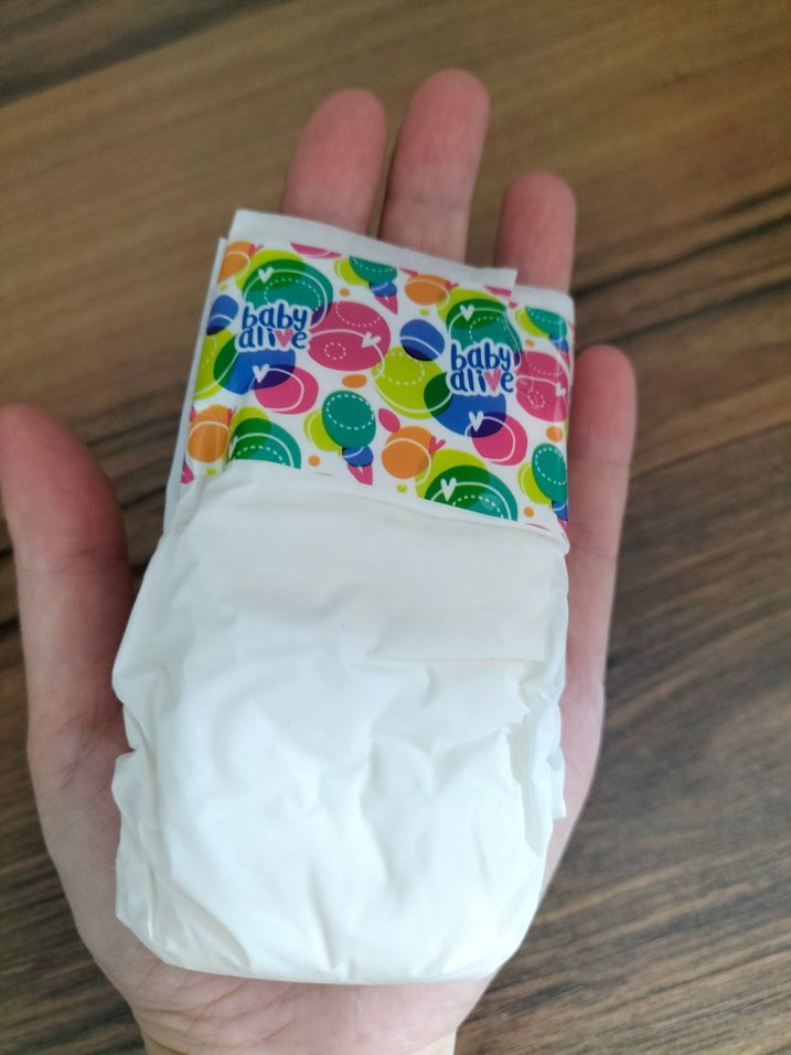 Baby Alive 3'lü bebek bezi kutulu ve sıfır - Görsel 3