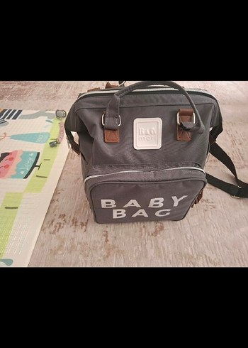 Gri Desenli Bebek Çantası - Görsel 2