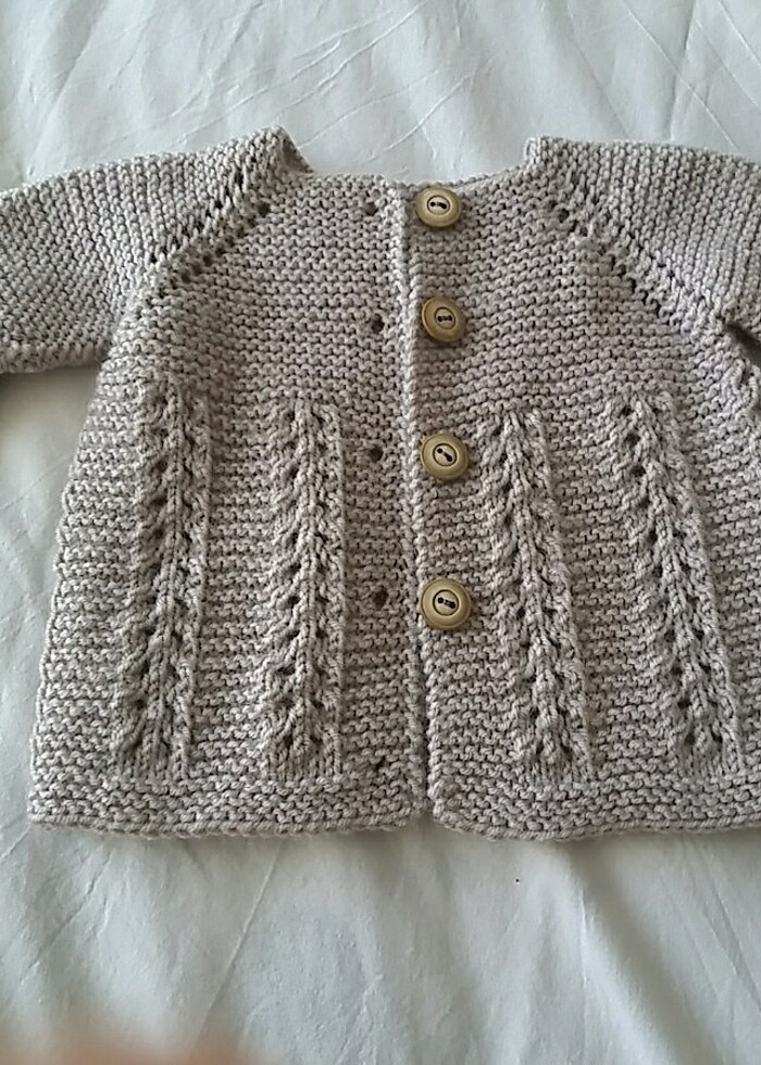 Bebek hırkası - Görsel 2