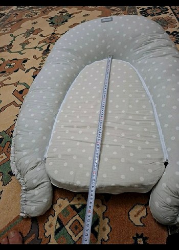 Gri Desenli Bebek Yatak Minderi - Görsel 7