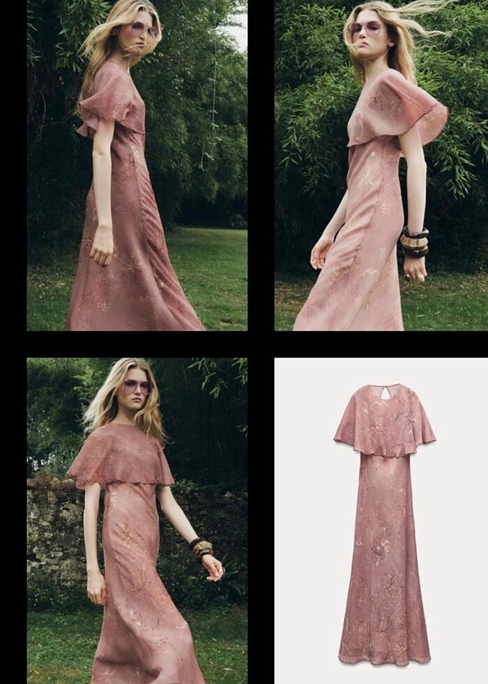 ZARA ETİKETLİ ELBİSE - Görsel 4