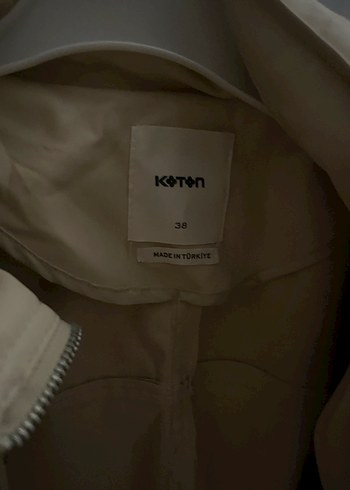 koton kapüşonlu yağmurluk - Görsel 5