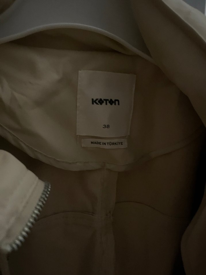 koton kapüşonlu yağmurluk - Görsel 5