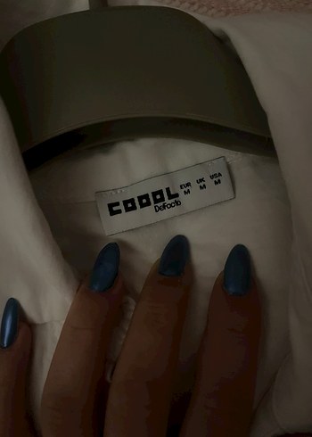 defacto dügmeli Beyaz Gömlek - Görsel 4