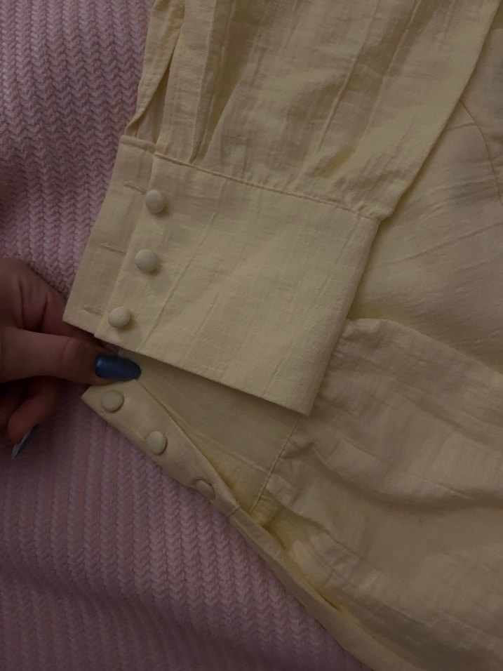 quzu V vaka sırtı dekolteli crop - Görsel 4