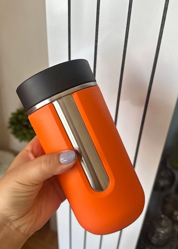 Beden turuncu Renk Turuncu Nespresso Termos 400 ml