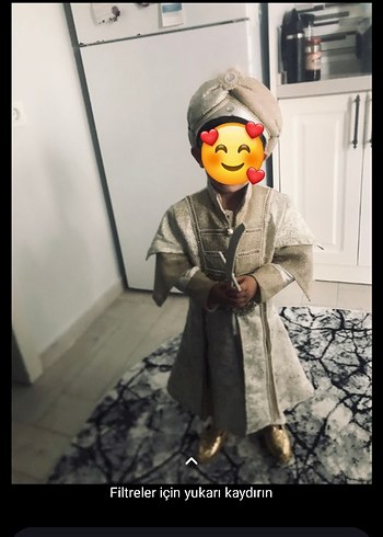 Diğer sünnet kıyafeti şehzade