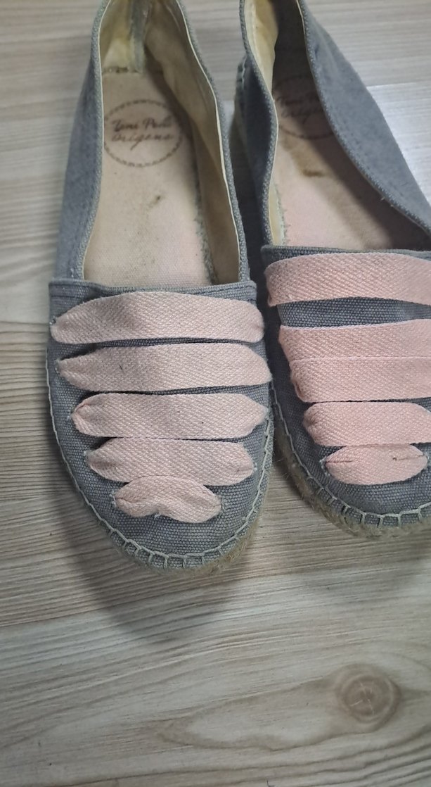 Gri Kadın Dolgu Topuklu Espadril - Görsel 2