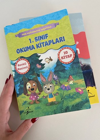 1. Sınıf Okuma Kitapları - 10 Renkli Kitap