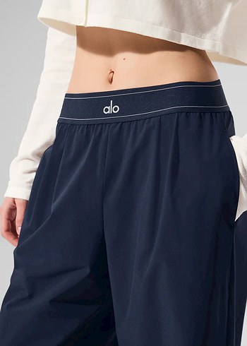 Alo yoga Lacivert Kadın palazzo pantolon - Görsel 4