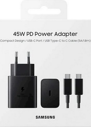 Samsung 45W USB-C Hızlı Şarj Adaptörü