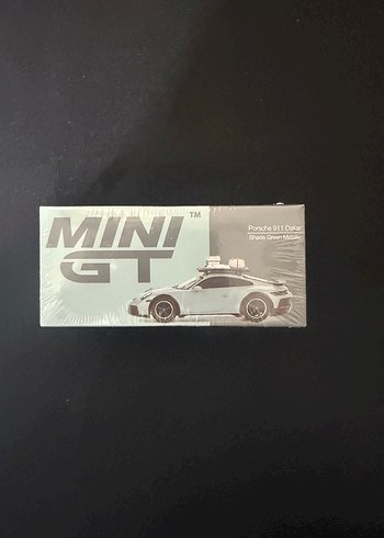 Mini GT 780 Porsche 911 Dakar Sıfır Kapalı Kutu Jelatinli