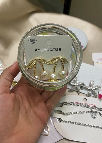 Accessorize Boncuklu Çok Renkli Takı Seti