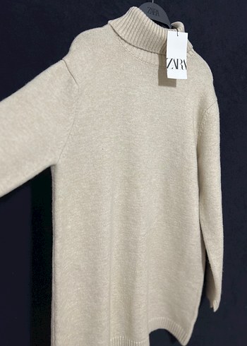 l Beden camel Renk Zara Triko Tunik