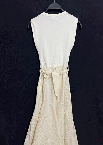 Zara Kemerli Midi Elbise - Görsel 6