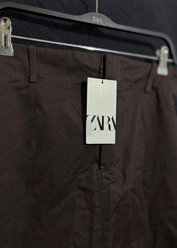 s Beden kahverengi Renk Zara ZW Collection Etek