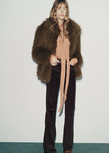 Zara Kadife Pantolon