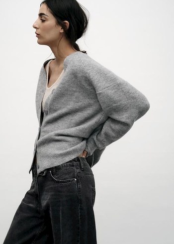 Zara Soft Dokulu Hırka