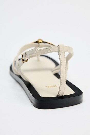 Zara Zara Limited Edition Deri Sandalet