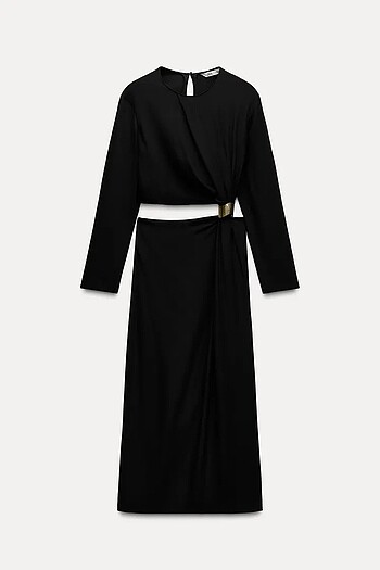 Zar ZW Collection Cut Out Elbise