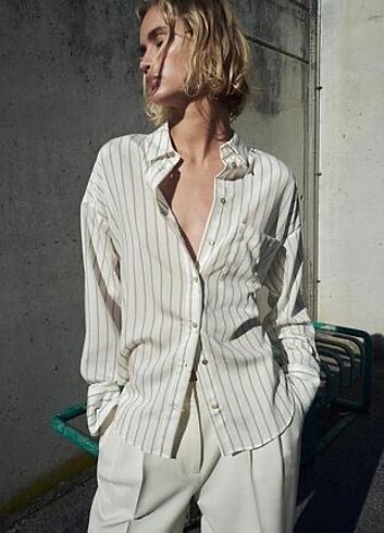 Zara Çizgili Gömlek