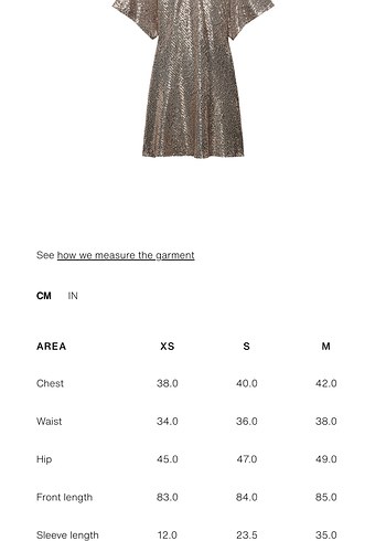 Zara Zara Festive Days Payetli Elbise