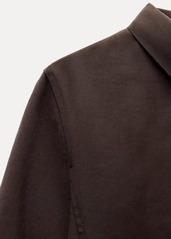 Zara Gömlek Bluz - Görsel 6