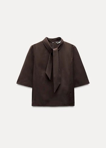 Zara Gömlek Bluz - Görsel 4