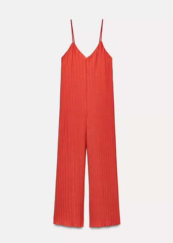 Zara İnce Askılı Tulum - Görsel 4