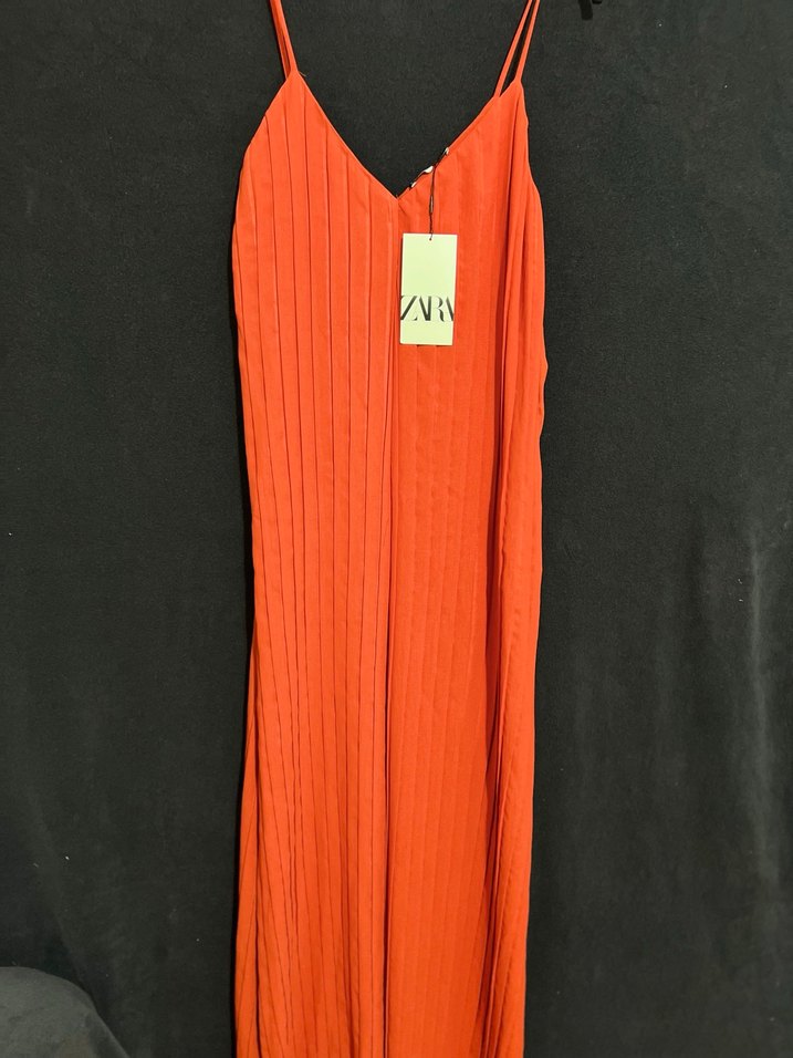 Zara İnce Askılı Tulum - Görsel 5