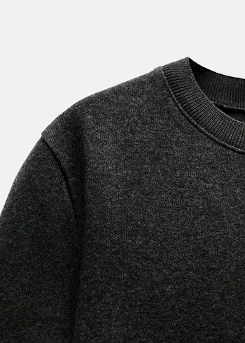 Zara Zara Soft Triko Kısa Elbise