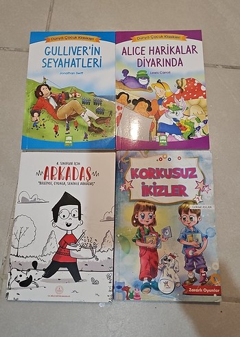 Çocuklar için 4 Kitap Seti