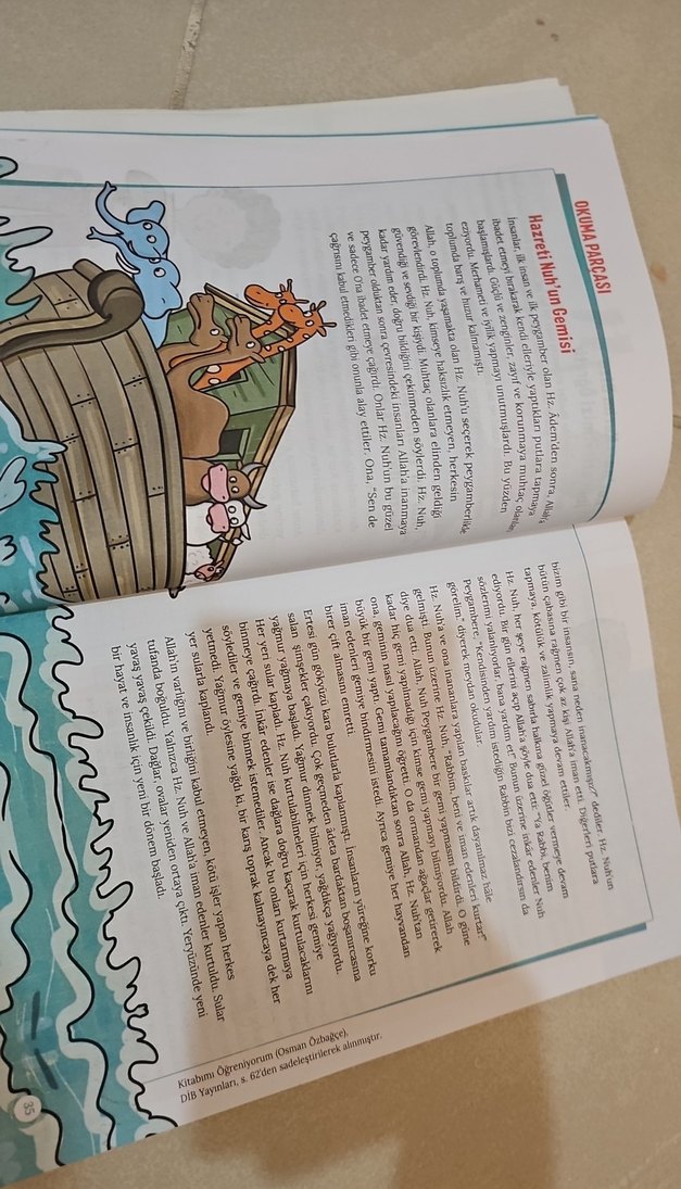 Etkinliklerle Dinimi Öğreniyorum Çocuk Kitabı - Görsel 2