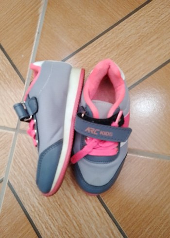 22 numara Kadın Gri-Pembe 
 Spor Ayakkabı - Görsel 4