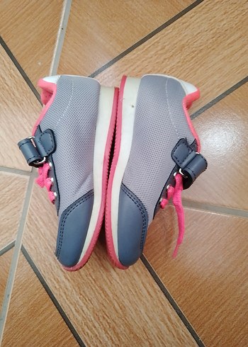 22 numara Kadın Gri-Pembe 
 Spor Ayakkabı - Görsel 2