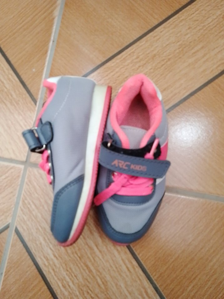 22 numara Kadın Gri-Pembe 
 Spor Ayakkabı - Görsel 4