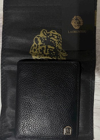 LAORENTOU Erkek Altın Desenli Cüzdan - Görsel 2