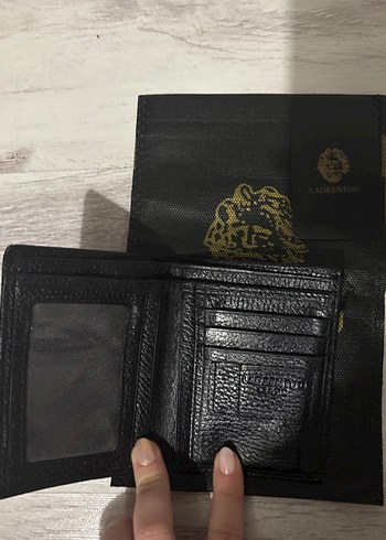 LAORENTOU Erkek Altın Desenli Cüzdan - Görsel 3